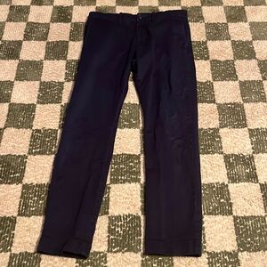 J. Crew stretch navy chino pants